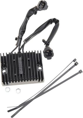 Likriktare spänningsregulator Cycle Electric svart XL Sportster 09-13
