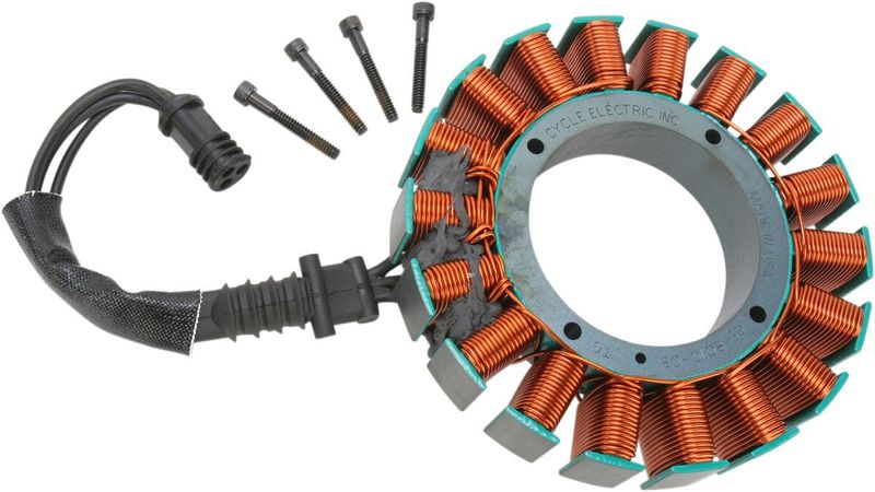 Stator generator Cycle Electric Softail, Dyna 08-17