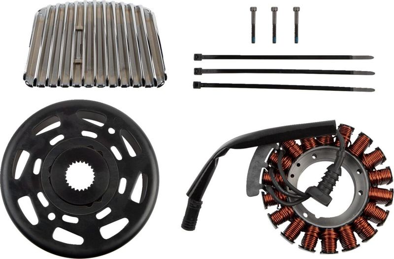 Generator Drag Specialties Touring 17-24, Trike 17-21 krom