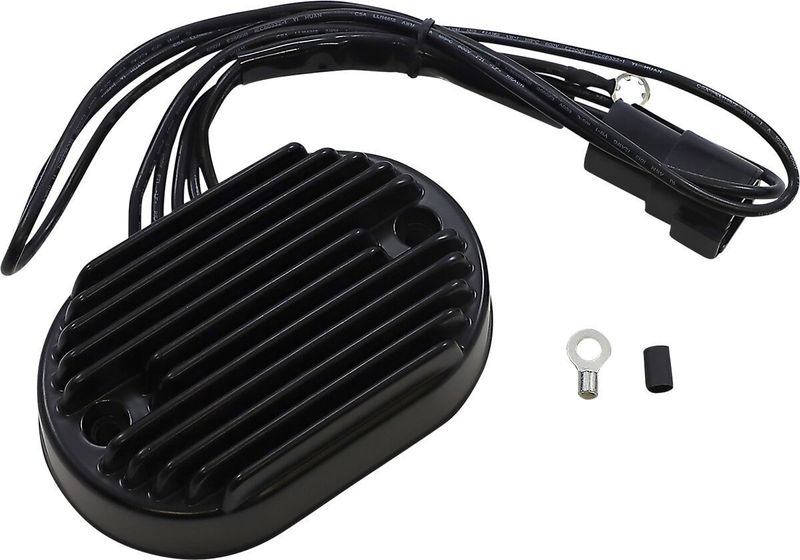 Spänningsregulator Drag Specialties Softail 01-07 svart