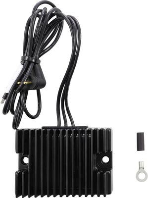 Spänningsregulator Drag Specialties Softail 87-89, FXR 87-88 svart