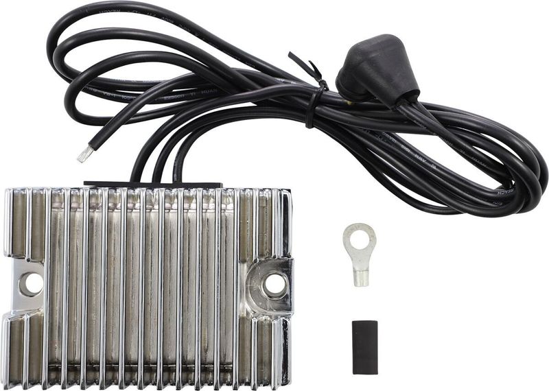 Spänningsregulator Drag Specialties Softail 87-89, FXR 87-88 krom