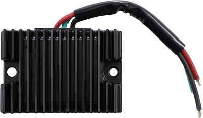 Spänningsregulator Drag Specialties svart Sportster 77-78