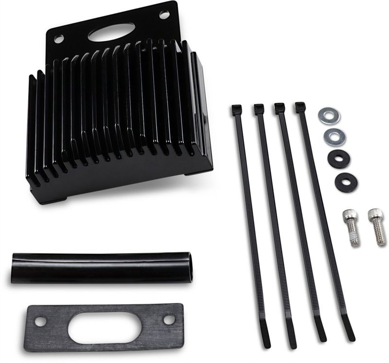 Likriktare spänningsregulator Cycle Electric svart FLT/Touring with air cooled