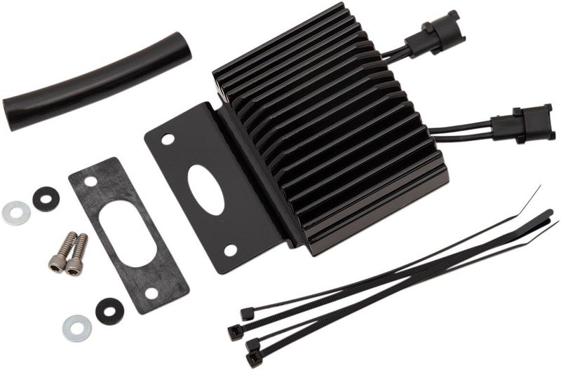 Likriktare spänningsregulator Cycle Electric svart FLT/Touring with air cooled
