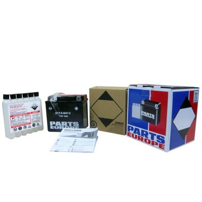 Batteri Parts Europe AGM Maintenance-Free 6.5 2.3 svart