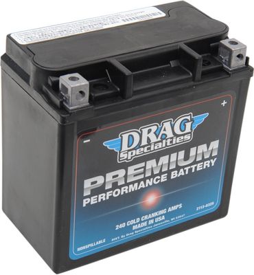 Batteri Drag Specialties Europe Premium 150 svart