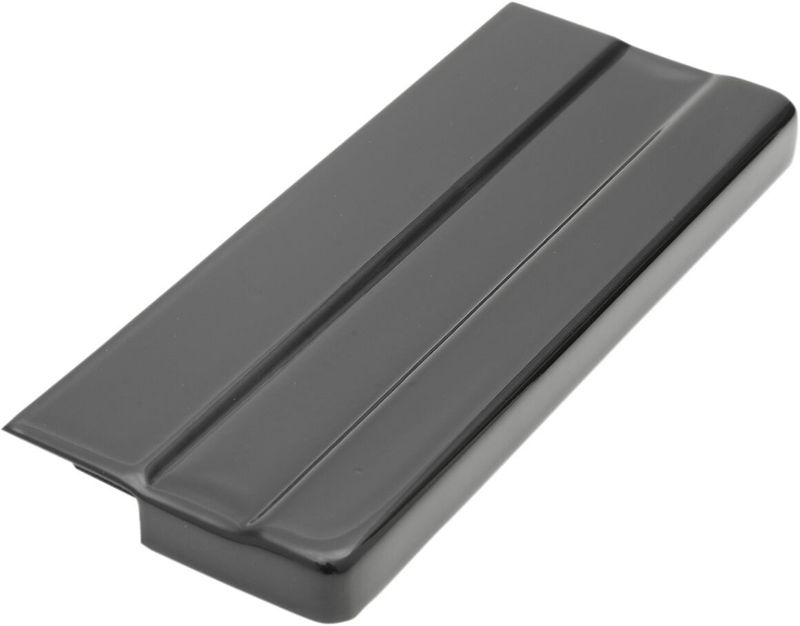 Batterilock topp Drag Specialties svart XL Sportster 82-96