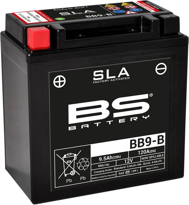 Batteri BS Battery SLA Factory- Activated AGM 115 BB9-B