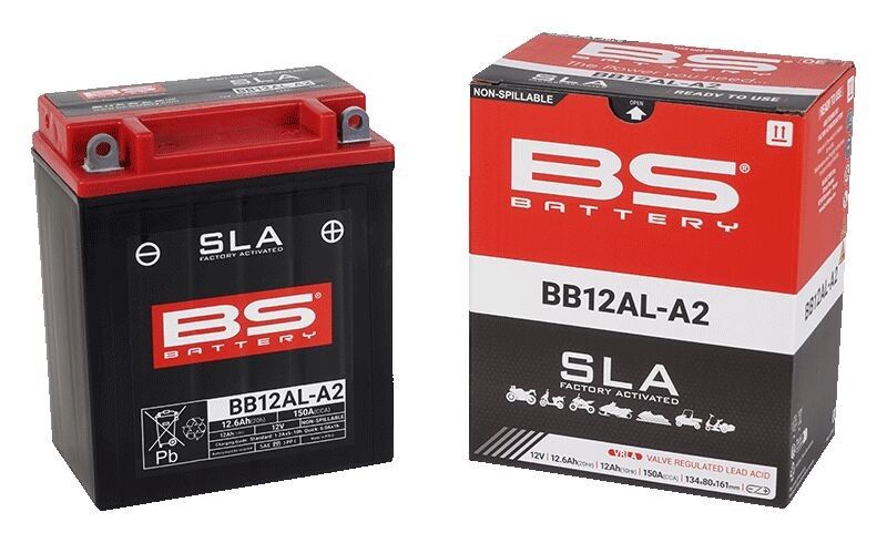 Batteri BS Battery SLA Factory-Activated AGM Maintenance-Free 150 BB12AL-A2