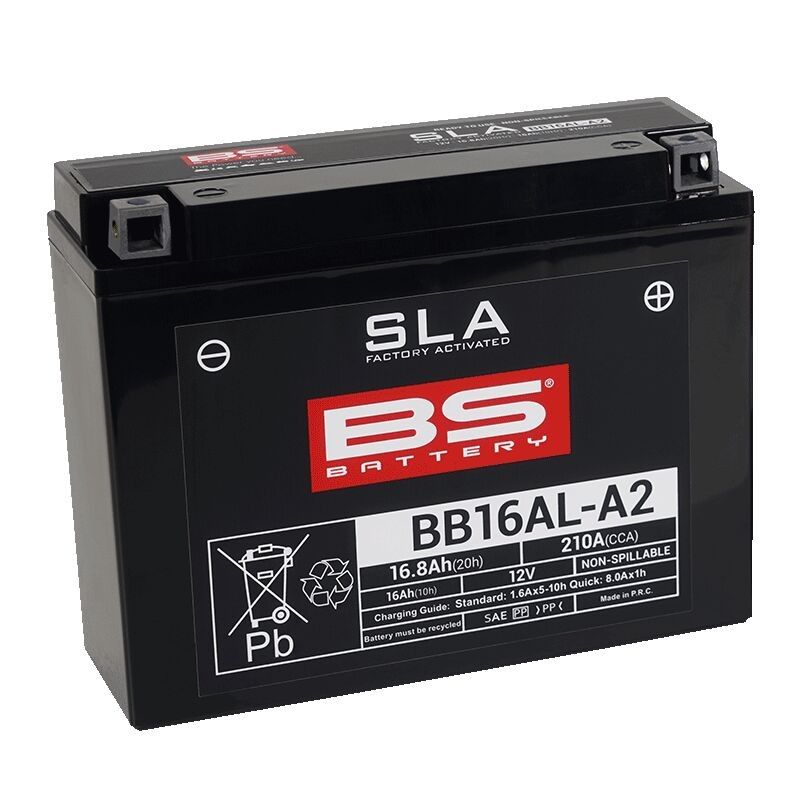 Batteri BS Battery SLA Factory-Activated AGM Maintenance-Free 210 BB16AL-A2