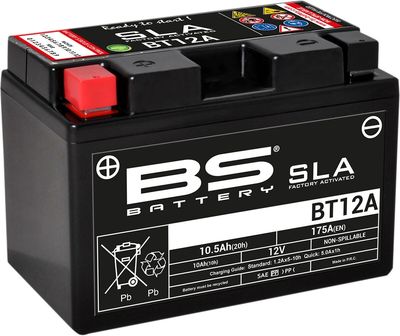 Batteri BS Battery SLA Factory- Activated AGM 175 BT12A