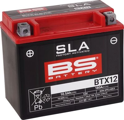 Batteri BS Battery SLA Factory- Activated AGM 180 BTX12