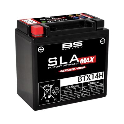 Batteri BS Battery SLA MAX Factory- Activated 220 Sla-max