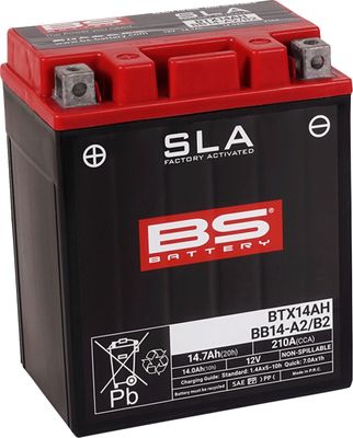 Batteri BS Battery SLA Factory- Activated AGM 210 BTX14AH