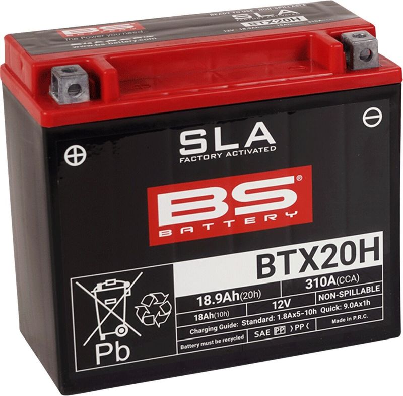 Batteri BS Battery SLA Factory- Activated AGM 270 BTX20