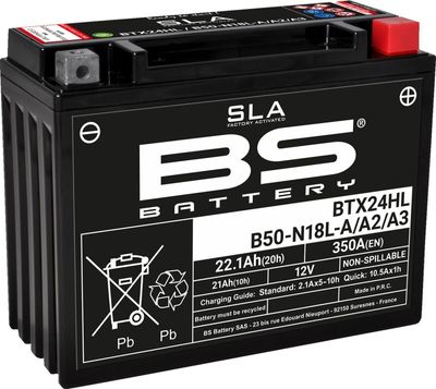 Batteri BS Battery SLA Factory- Activated AGM 350 BTX24HL