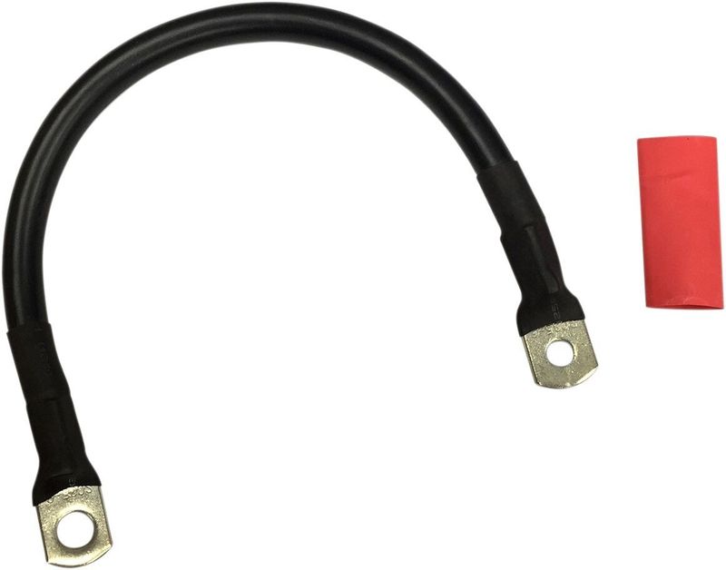Batterikabel Drag Specialties 11" svart