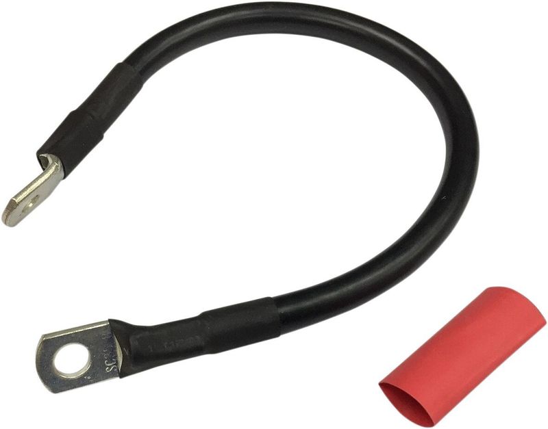 Batterikabel Drag Specialties 13" svart
