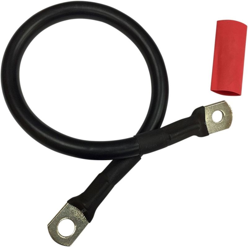 Batterikabel Drag Specialties 14" svart