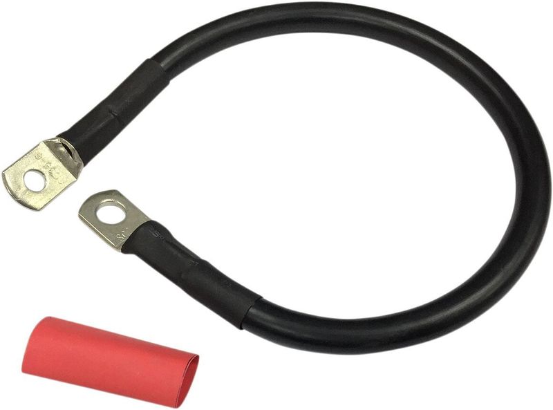 Batterikabel Drag Specialties 15" svart