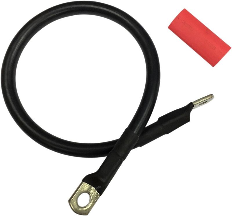 Batterikabel Drag Specialties 16" svart
