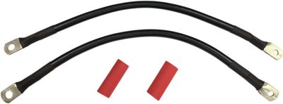 Batterikabelsats Drag Specialties svart XL Sportster 04-09