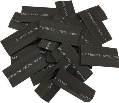 Krympslang Drag Specialties svart 25-pack