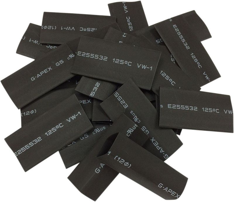 Krympslang Drag Specialties svart 25-pack