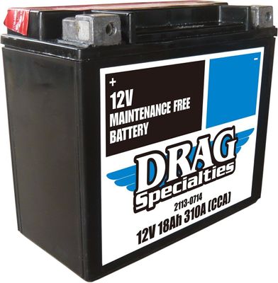Batteri Drag Specialties Maintenance Free YTX20H-FT-BS