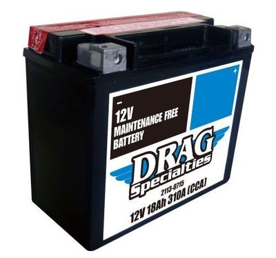 Batteri Drag Specialties Maintenance Free YTX20HL-FT-B