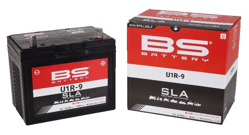 Batteri BS Battery SLA Factory-Activated AGM Maintenance-Free U1R-9