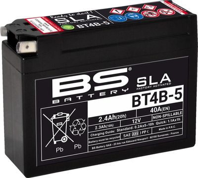 Batteri BS Battery SLA Factory- Activated AGM Yamaha 06-upp, Suzuki 08-19