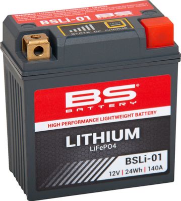 Batteri BS Battery Lithium LiFePO4 Honda 18-upp, Husqvarna 16-18, Ktm 16-17