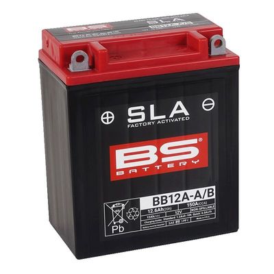 Batteri BS Battery SLA Factory-Activated AGM Maintenance-Free BB12A-A/B