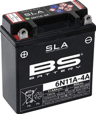 Batteri BS Battery SLA Factory-Activated AGM Maintenance-Free Simson 75-02