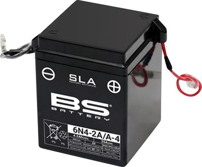 Batteri BS Battery SLA Factory-Activated AGM Maintenance-Free 6N4-2A/A-4