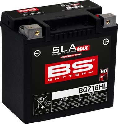 Batteri BS Battery SLA MAX Factory- Activated Sla-max BGZ16HL