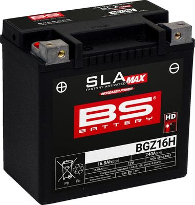 Batteri BS Battery SLA MAX Factory- Activated Sla-max BGZ16H