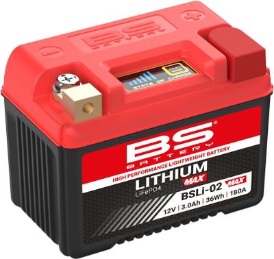 Batteri BS Battery Lithium BSLi-02 MAX