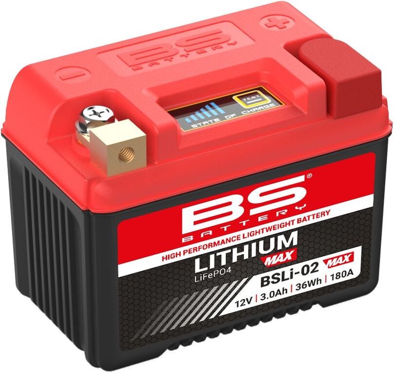 Batteri BS Battery Lithium BSLi-02 MAX