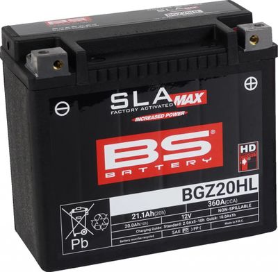 Batteri BS Battery SLA MAX Factory- Activated BGZ20HL
