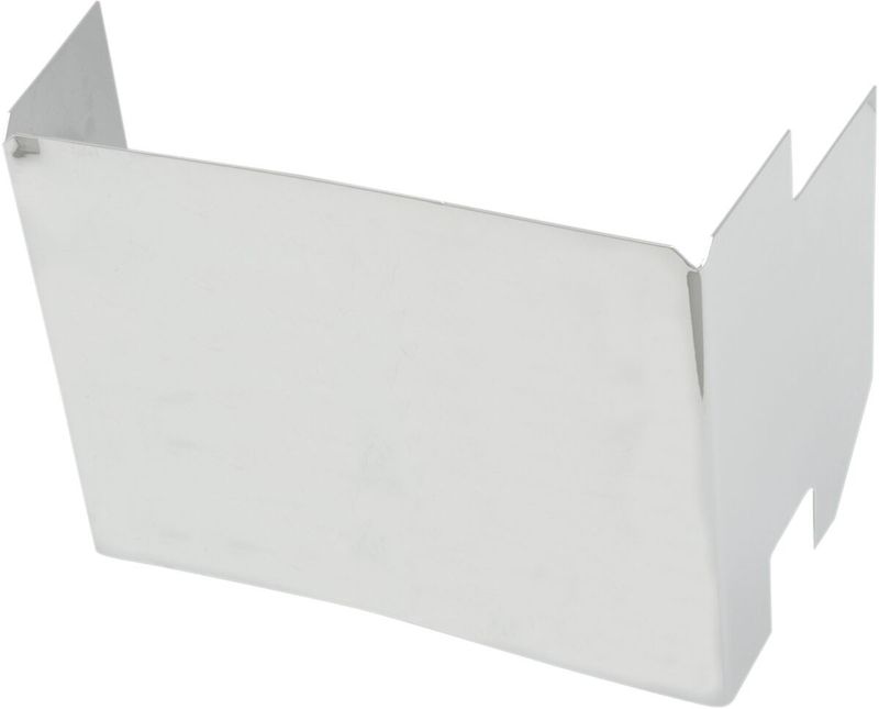 Batterilock Drag Specialties slätt krom FLH 70-84