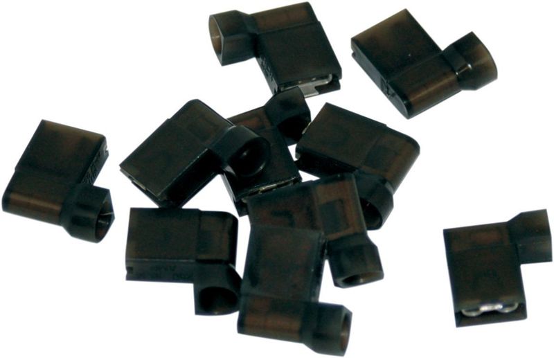 Kabelsko flagga Namz 1/4" dam isolerad (10-pack)