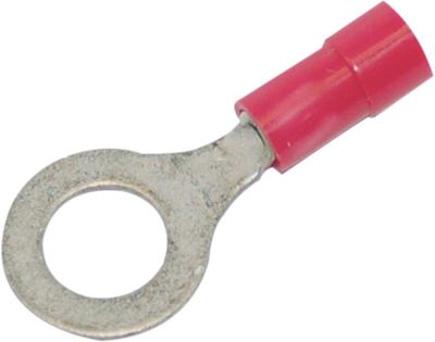 Kabelskor Namz Disconnects Ring 0.25 röd (25-pack)