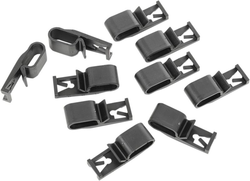 Kabelklämma bakskärm Drag Specialties H-D 97-07 (10-pack)