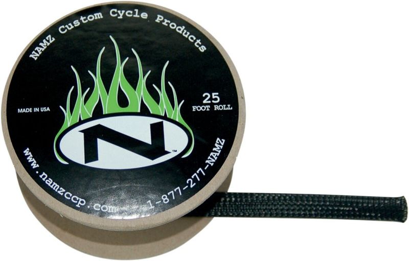 Flätad kabelstrumpa Namz ID 1/8" 3.2 svart