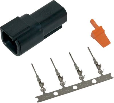 Kontakt Namz Deutsch DTM 4 Receptacle svart