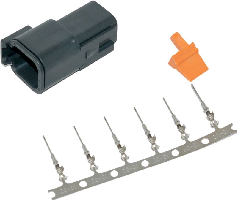 Kontakt Namz Deutsch DTM 6 Receptacle svart