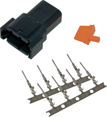 Kontakt Namz Deutsch DTM 8 Receptacle svart